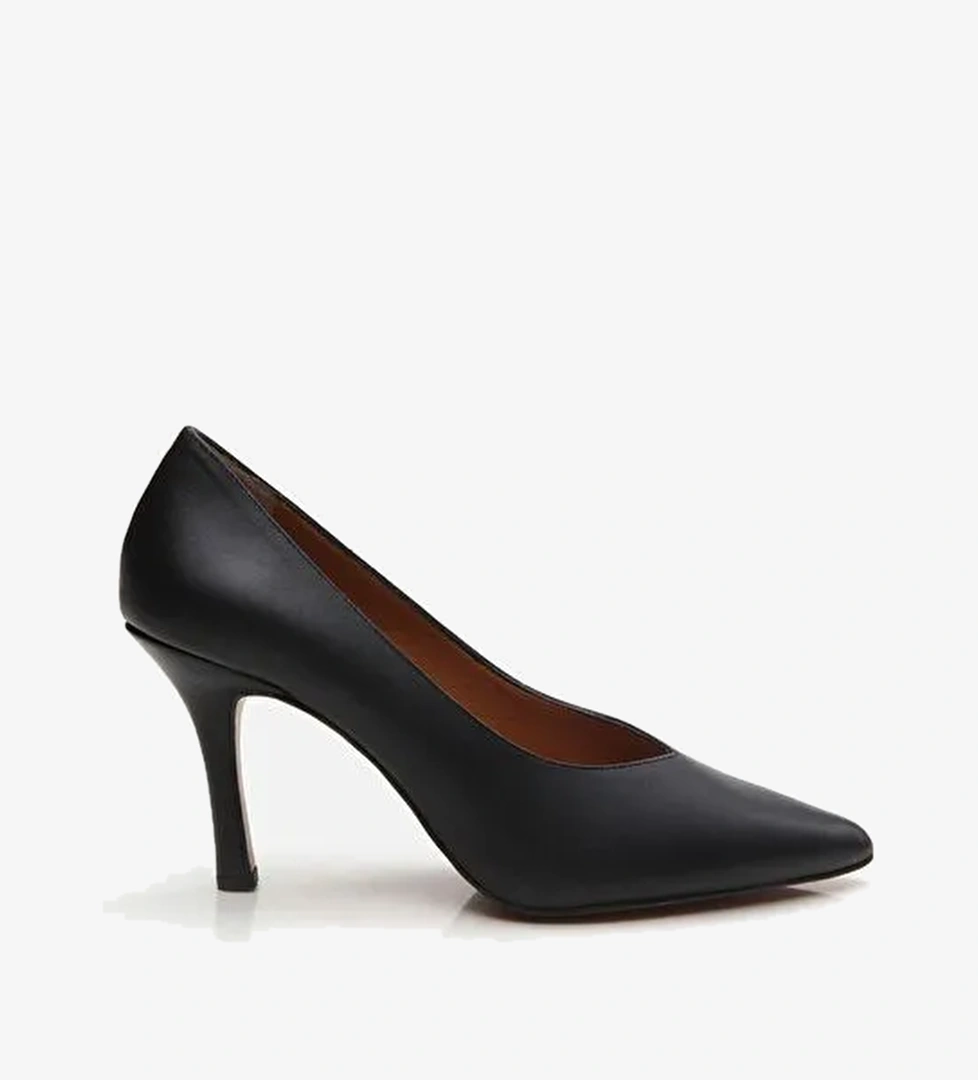 Hotiç Siyah Kadın Deri Stiletto 01AYH293500A100 - Görsel 1