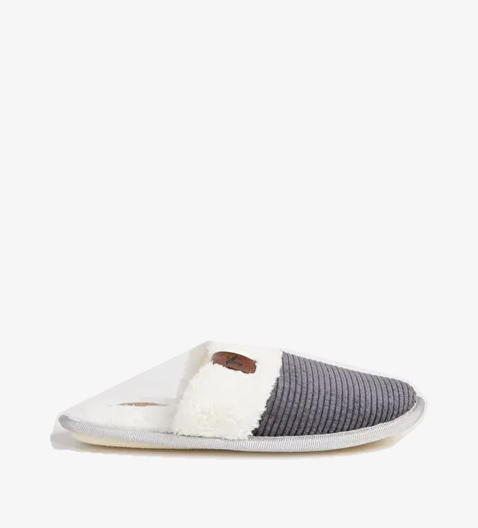 Fabrika Comfort Gri Kadın Ev Terliği ALICA