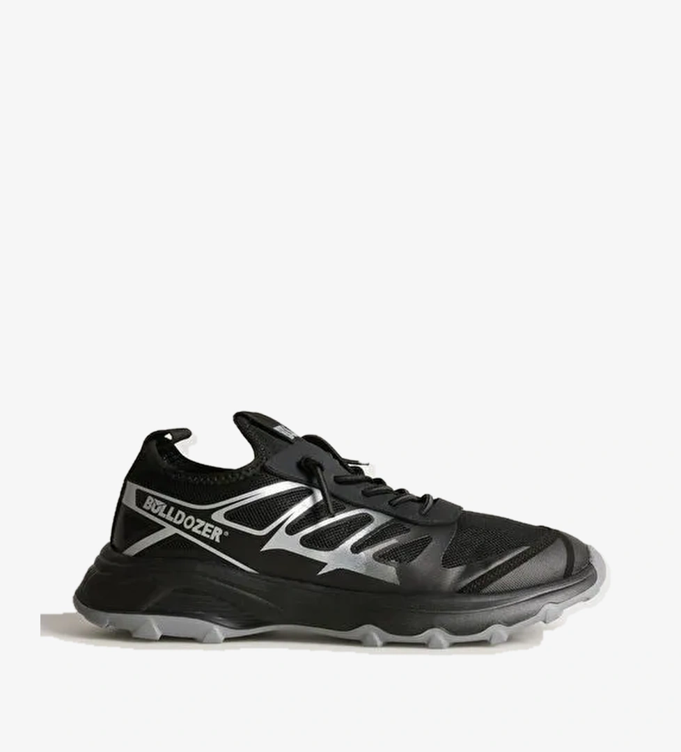Bulldozer Bulldozer Siyah-Gri Erkek Günlük Ayakkabı BUL-241446 Klasik Ayakkabı | Boyner Siyah - 1. görsel