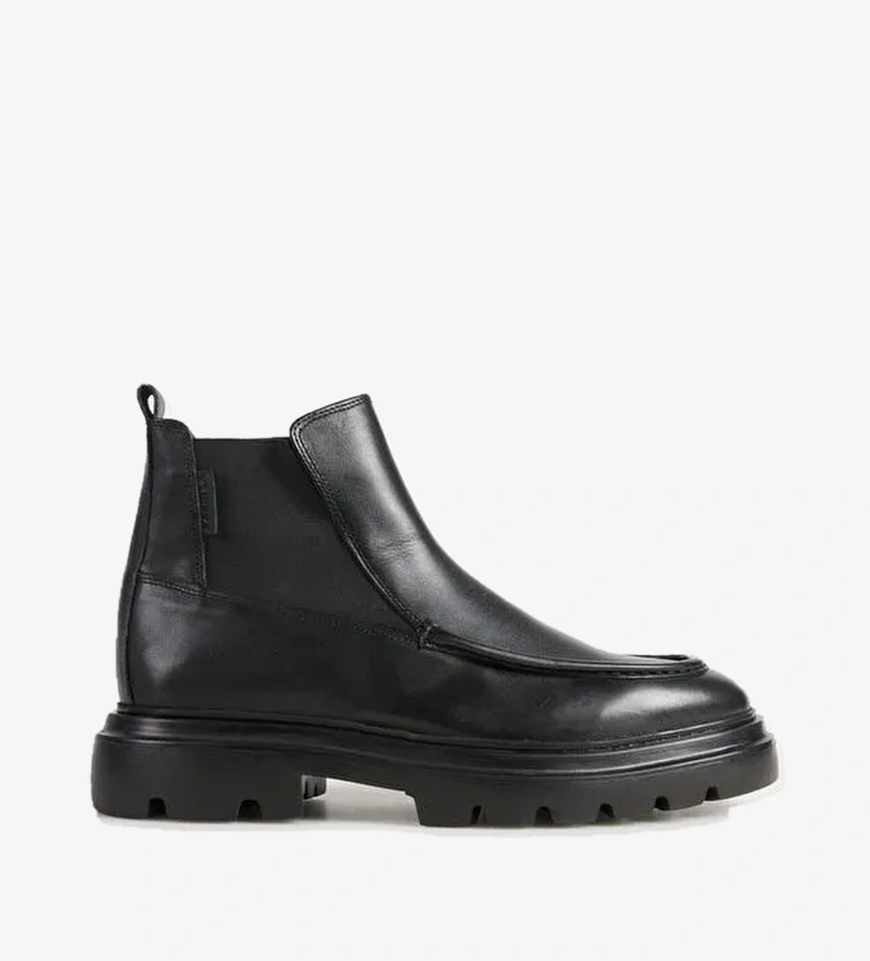 Fabrika Fabrika Kahve Siyah Erkek Deri Bot Wolf-coty model görseli