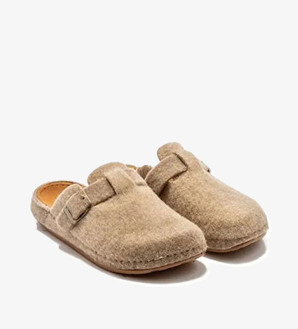 Twigy Bej Erkek Ev Terliği TW MANU - Görsel 1