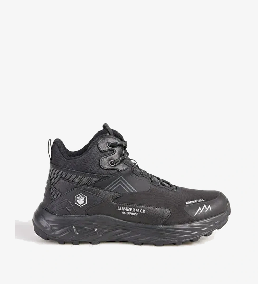 Lumberjack Siyah Erkek Outdoor Bot BURK 4PR - Görsel 1