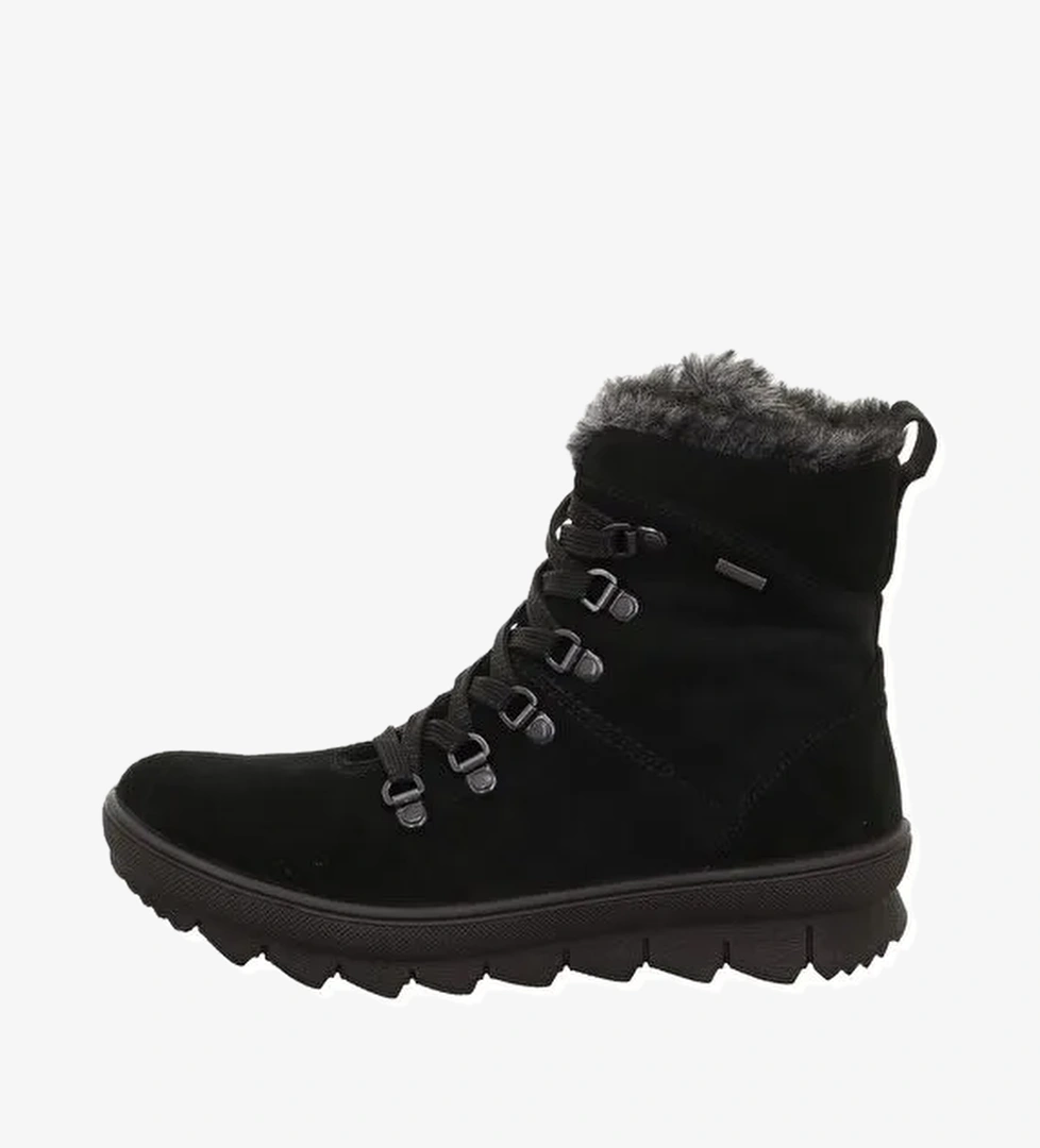 Legero Legero Siyah Kadın Süet Bot 2-000530 model görseli