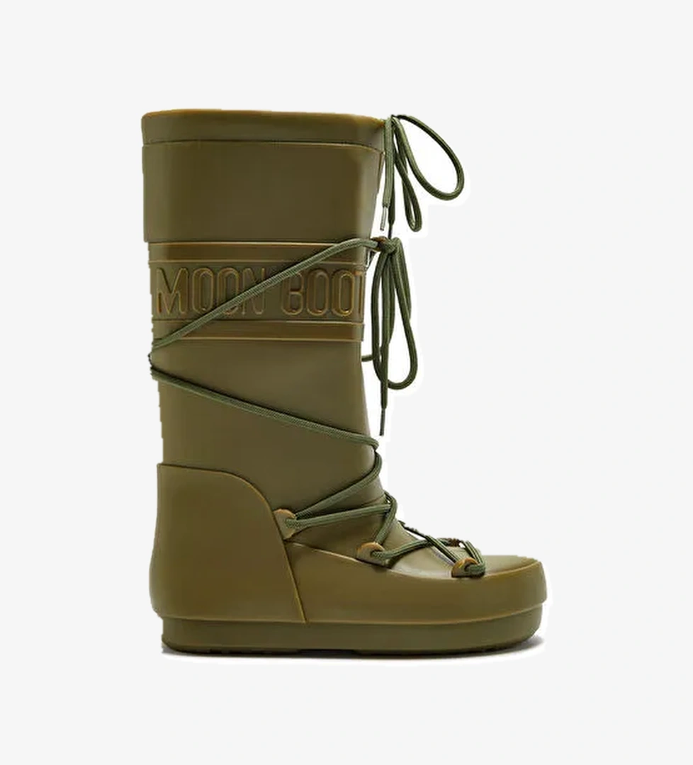 KADIN Bot (Yağmur ) 24600100-005 Moon Boot Rain Boots High Khaki - Görsel 1