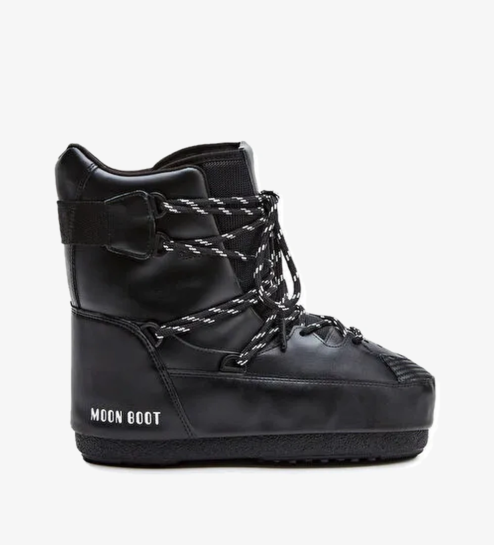 KADIN Bot (Kar) 14028200-001 Moon Boot Sneaker Mıd Black - Görsel 1