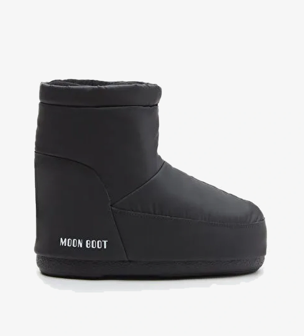 KADIN Bot (Kar) 80D1409410-N001 Moon Boot Icon Low Nolace Rubber Black - Görsel 1