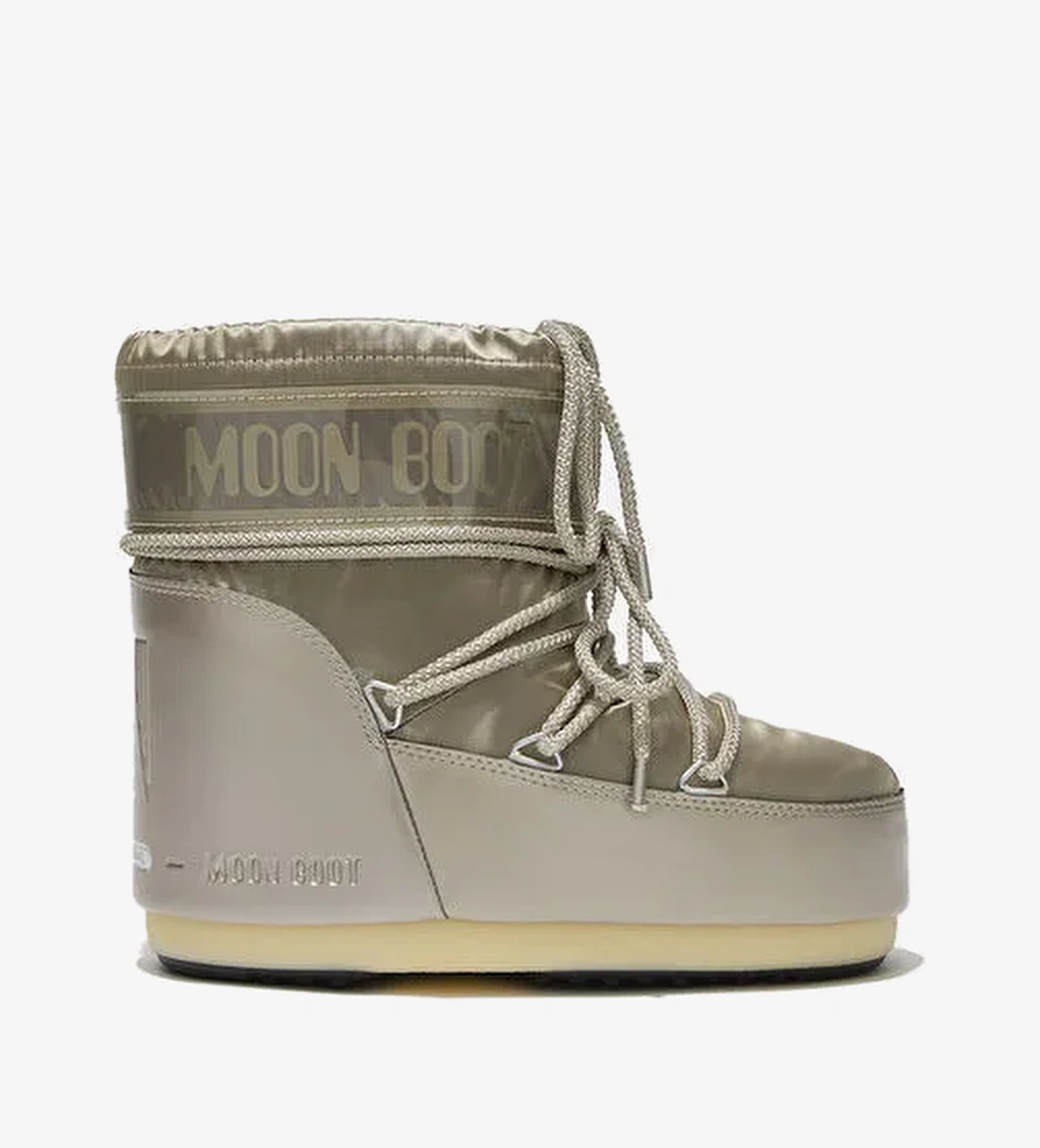 KADIN Bot (Kar) 80D1409350-B003 Moon Boot Icon Low Glance Platinum - Görsel 1