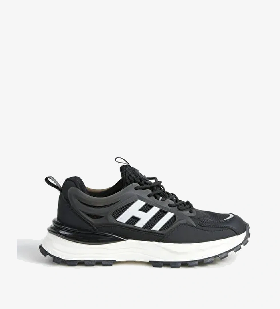 Bulldozer Bulldozer Siyah-Beyaz Erkek Günlük Ayakkabı BUL-241438 Klasik Ayakkabı | Boyner Siyah - 1. görsel