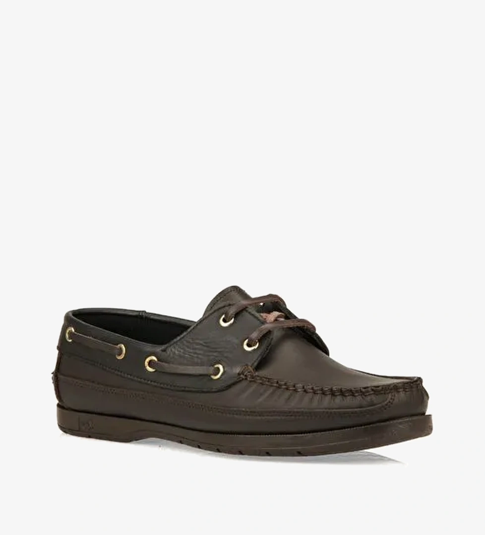 Ziya Koyu Kahve-Siyah Erkek Deri Günlük Ayakkabı 101119 29_317 - Görsel 1