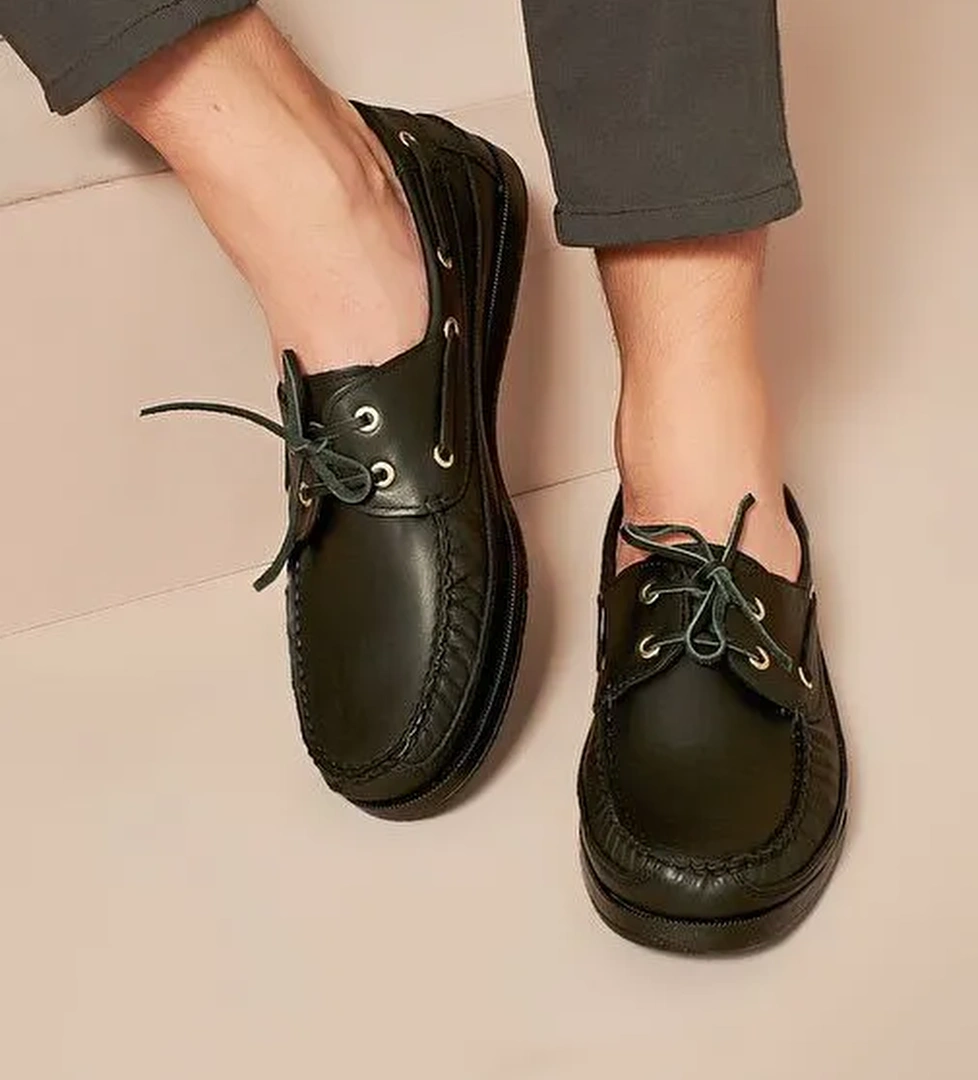 Ziya Siyah Erkek Deri Günlük Ayakkabı 101119 29 1_000 - Görsel 1