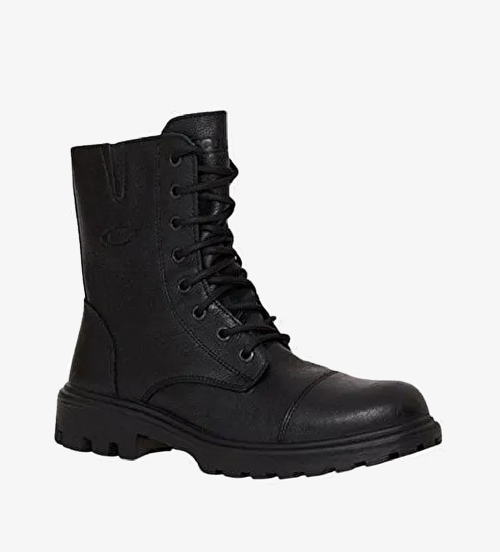 Scooter Su Geçirmez Deri Siyah Kadın Bot Z7107DS - Görsel 1