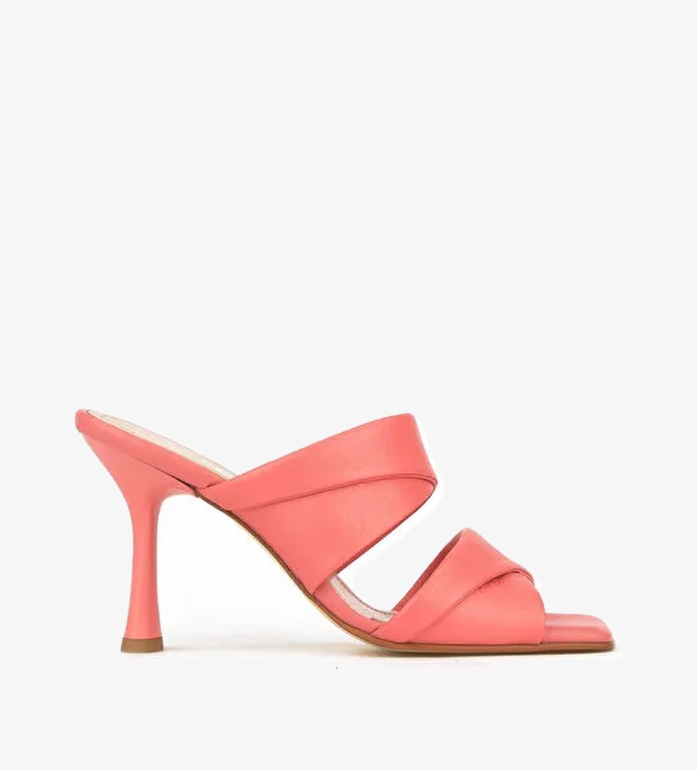 Ziya Mercan Kadın Deri Topuklu Terlik 1411003Z2433_523 - Görsel 1