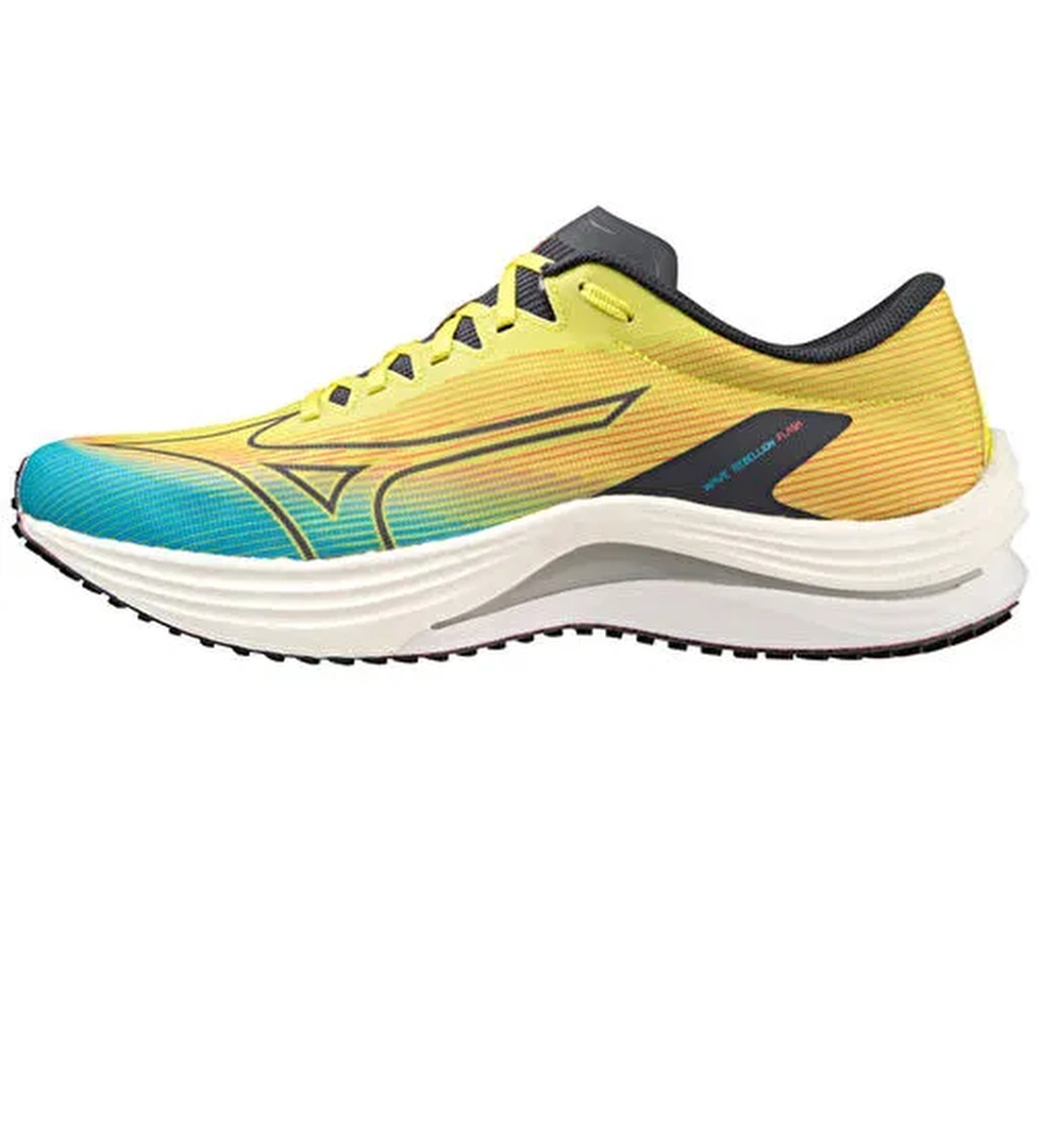 Wave Rebellion Flash Erkek Koşu Ayakkabısı Sarı/Mavi - Görsel 1