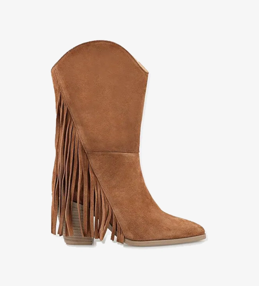 Taba Deri Kadın Bot - Görsel 1