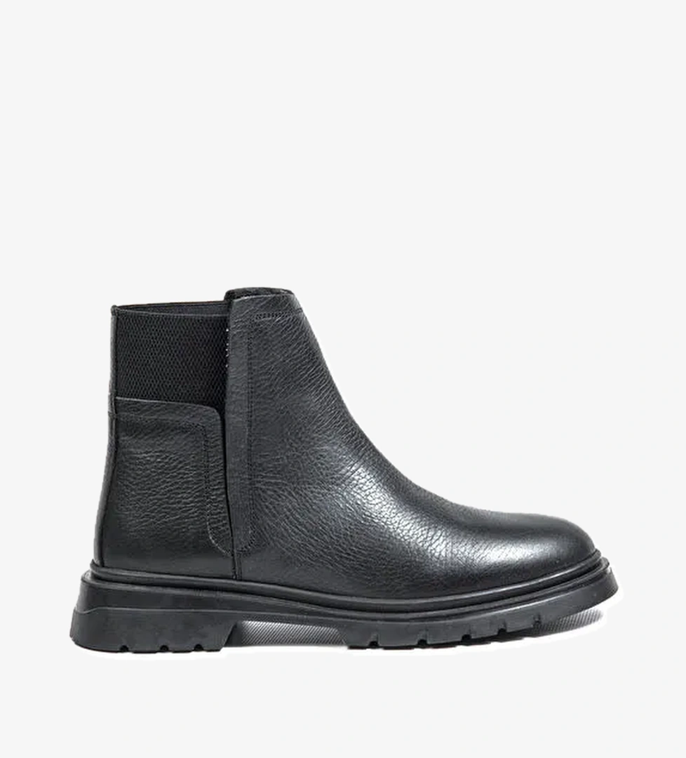 Bulldozer Bulldozer Siyah Kadın Deri Bot BUL-250625 model görseli