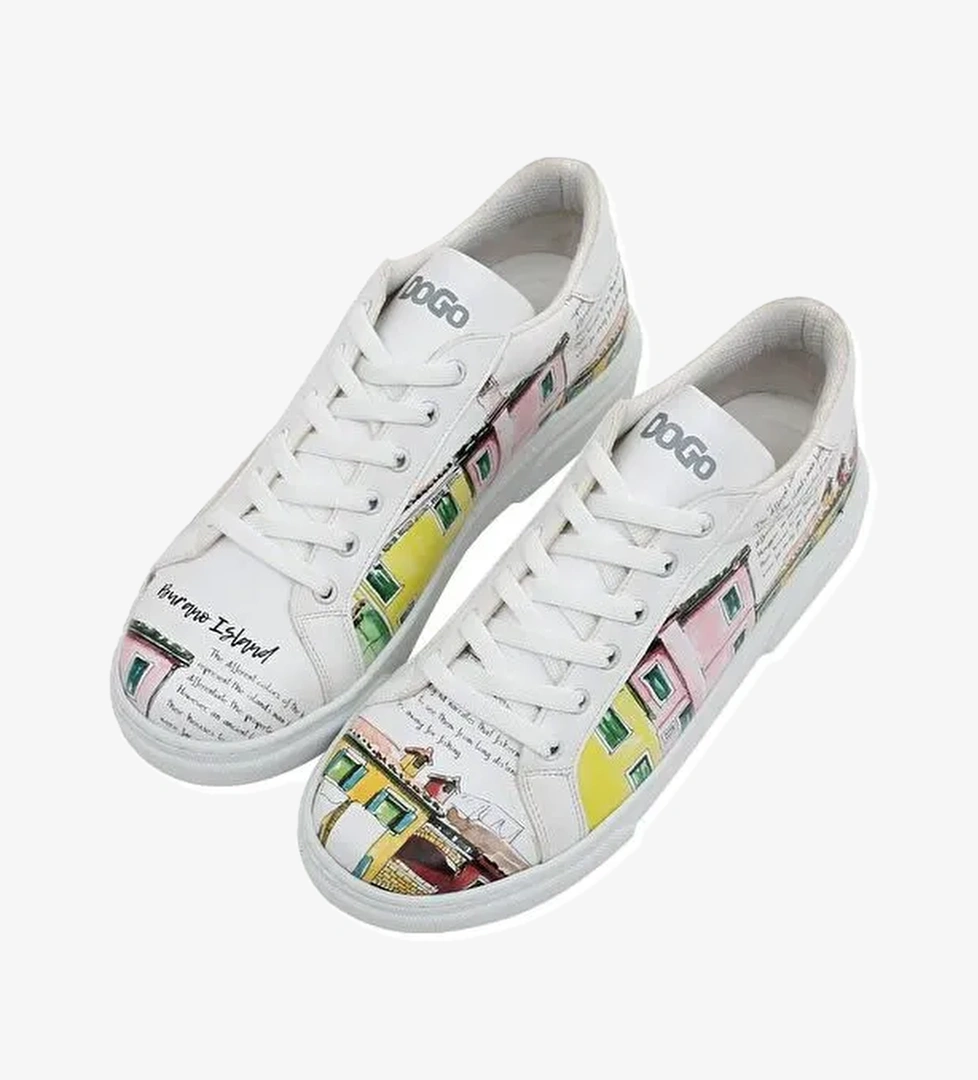 Kadın Vegan Deri Bej Bootie - Real life Tasarım - Görsel 1