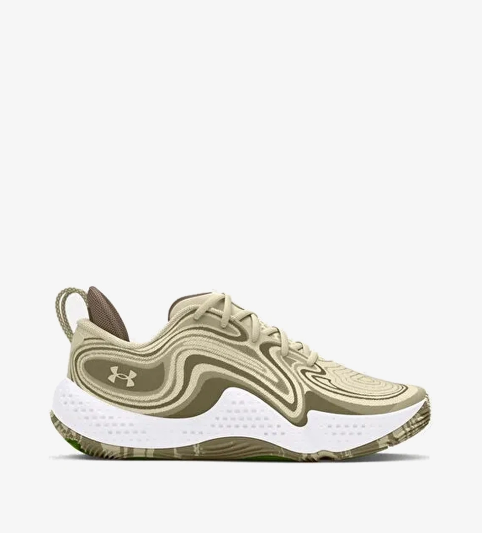 Under Armour Under Armour 3028341-200 UA Spawn 6 CAMO Bej Erkek Basketbol Ayakkabısı model görseli