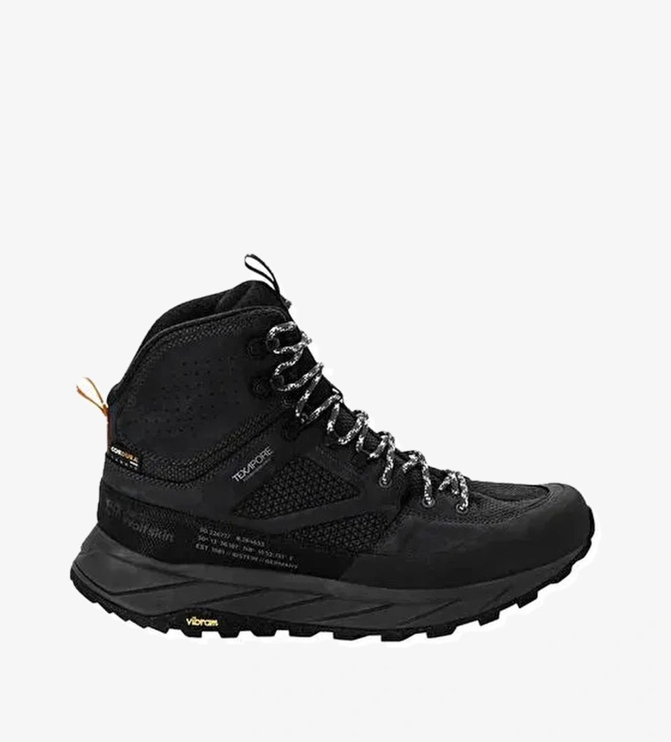 Jack Wolfskin Siyah Erkek Bot 4056381_6000TERRAQUEST TEXAPORE MID - Görsel 1