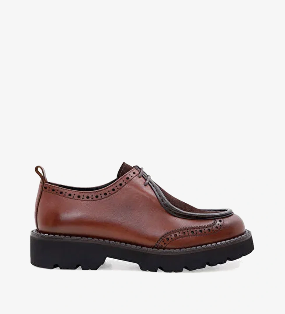 Yargici Taba Kadın Düz Ayakkabı 24KKAY4012X - Görsel 1