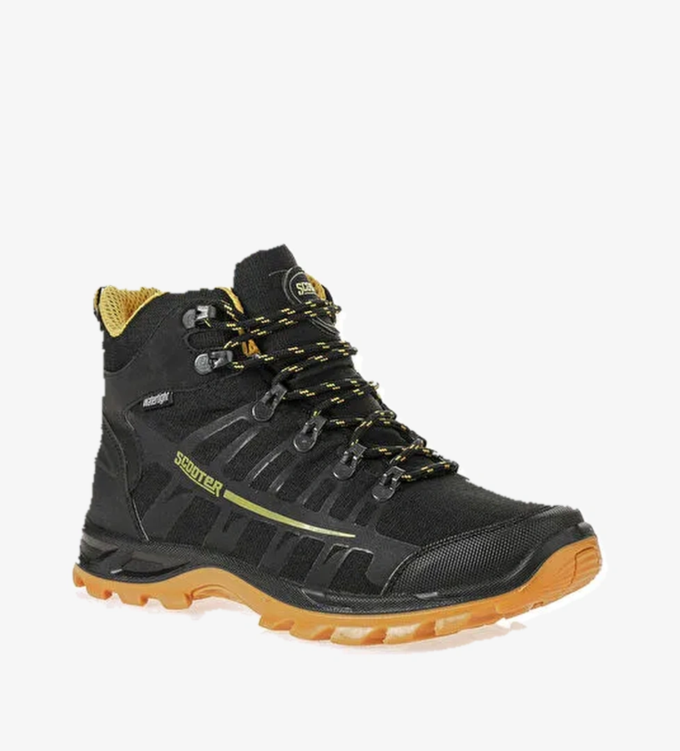 Scooter Su Geçirmez Sarı-Siyah Erkek Outdoor Bot M5551TSA - Görsel 1