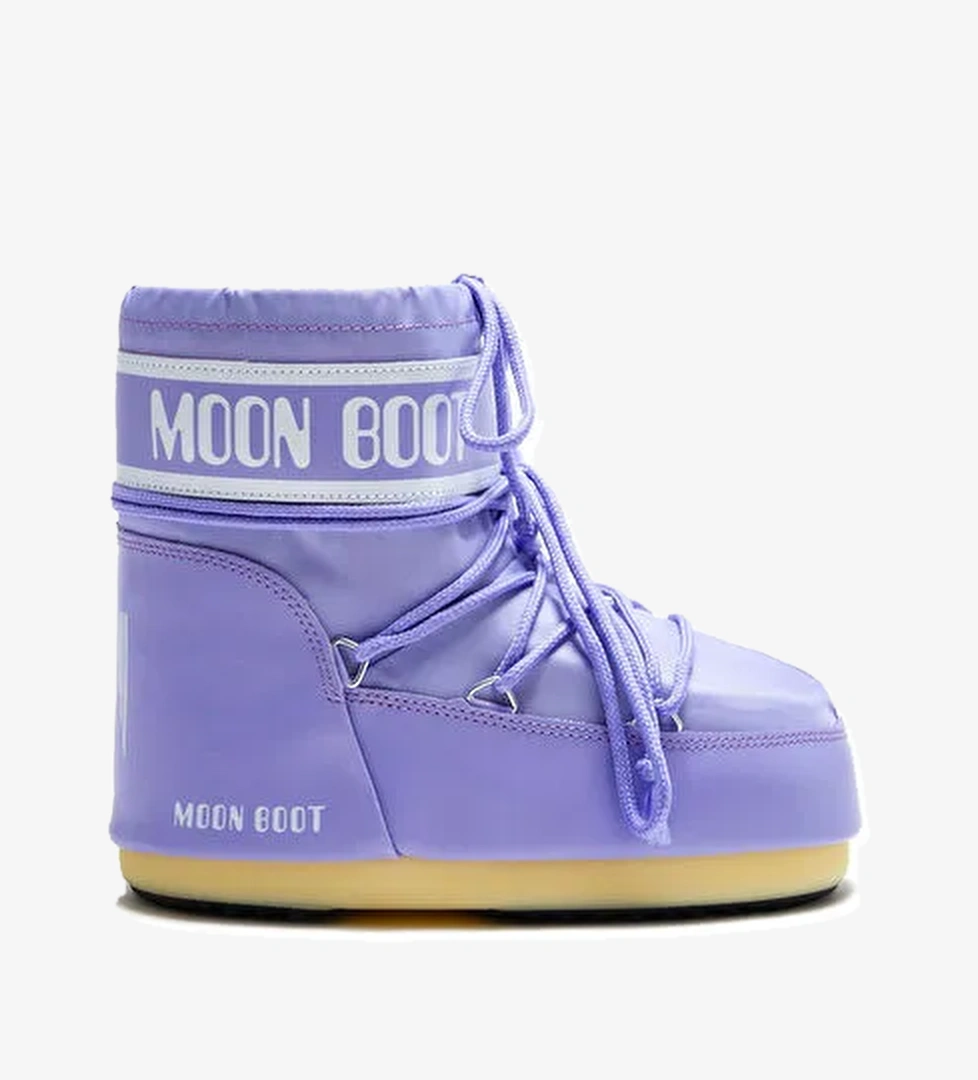 Kadın Bot (Kar) 80D1409340-E001 Moon Boot Icon Low Nylon Lilac - Görsel 1