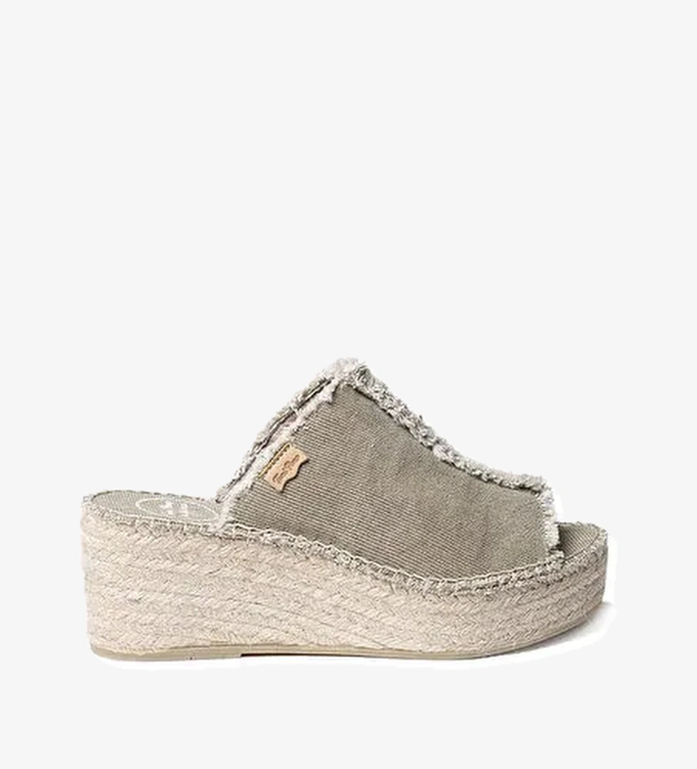 Toni Pons Haki Kadın Topuklu Terlik 1TONW2024044 - Görsel 1