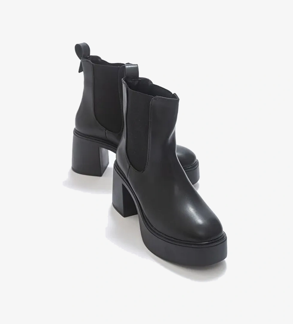 ABACK Siyah Cilt Kadın Bot - Görsel 1