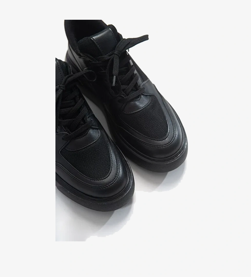 Luvi Shoes Siyah Kadın Sneaker 1-364K401 - Görsel 1