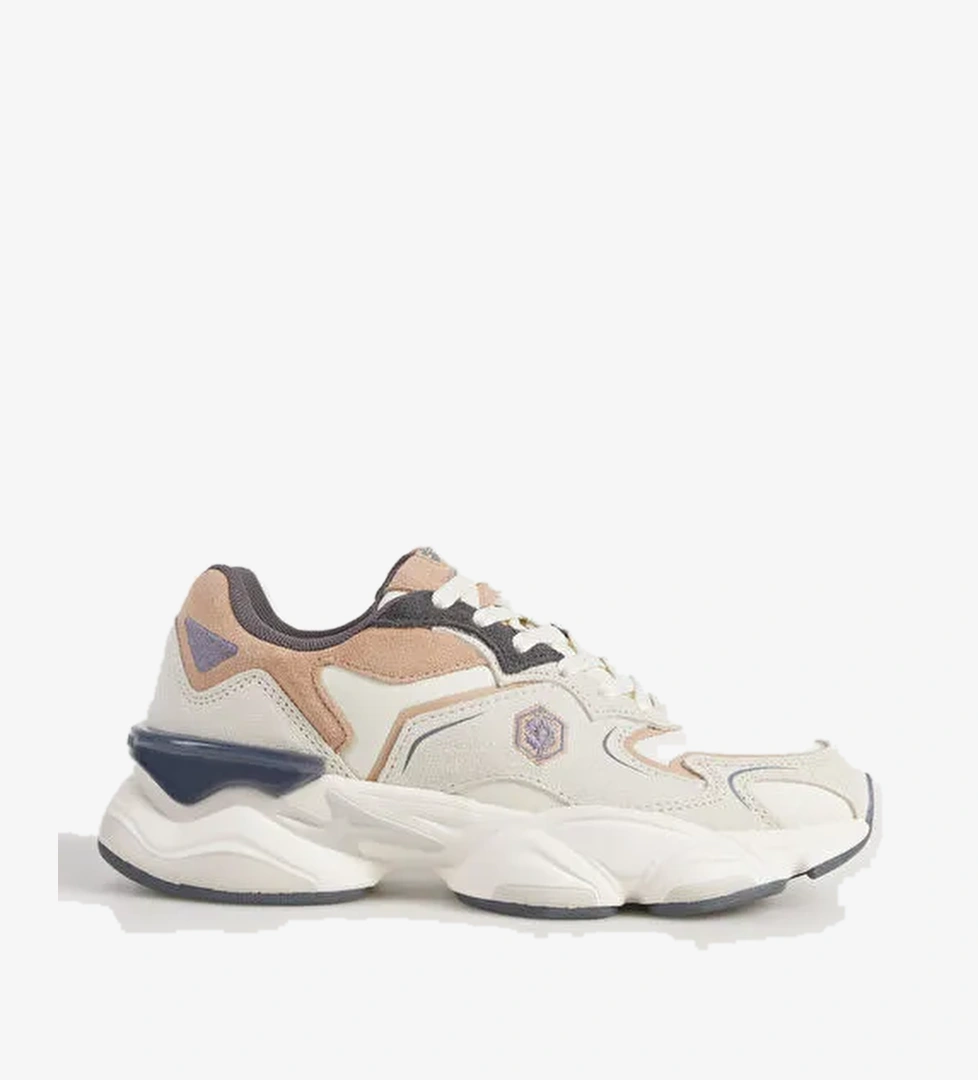 Lumberjack Lumberjack Bej-Gri Kadın süet Sneaker A10187649812010 | Boyner Bej - 1. görsel