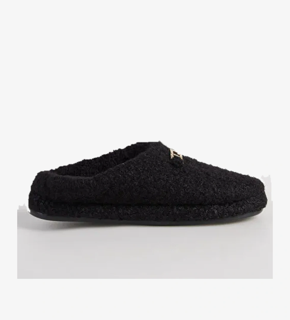 Fabrika Comfort Siyah Kadın Ev Terliği TIANA - Görsel 1