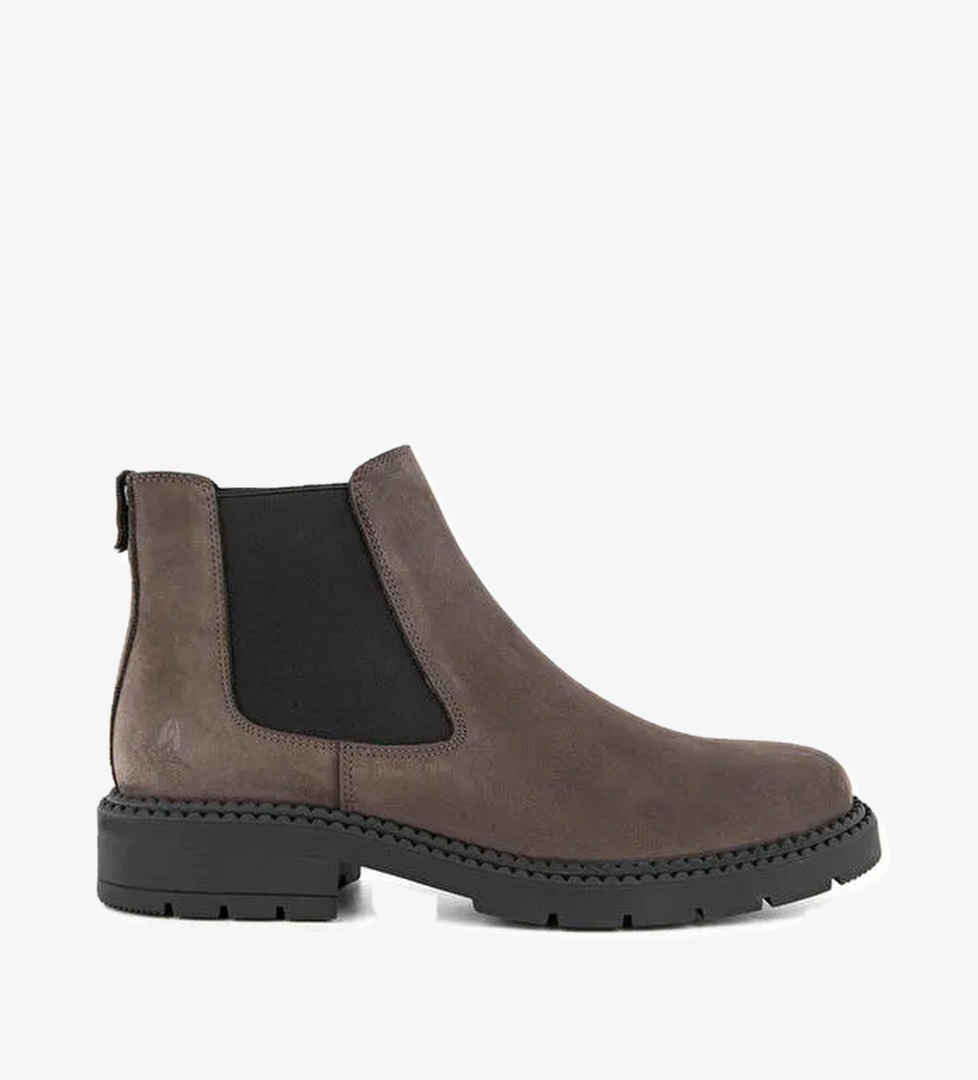 Hush Puppies Taupe Erkek Nubuk Bot Comodo