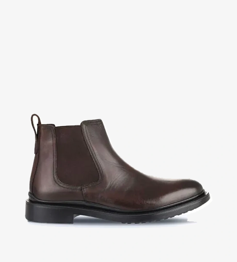 Bueno Shoes Kahverengi Silver Deri Erkek Bot 07mb25721013 - Görsel 1