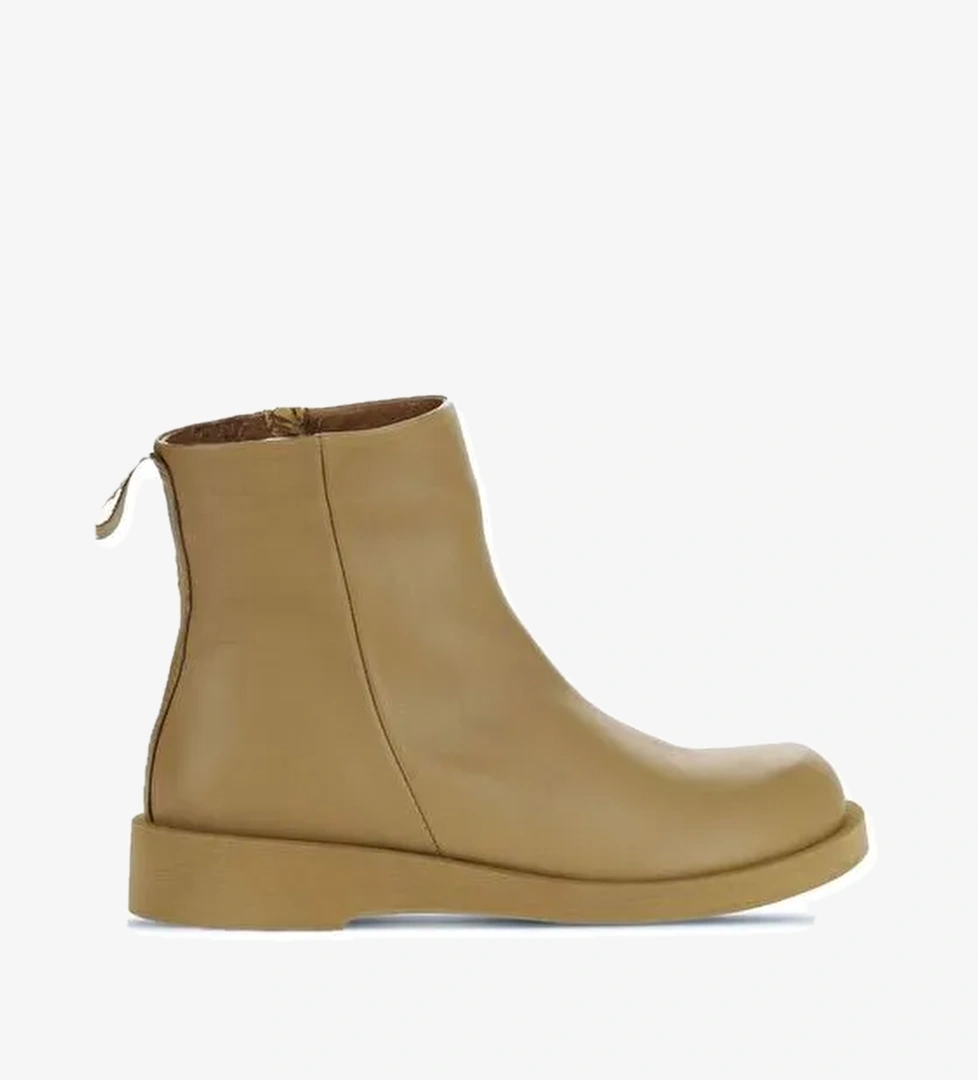 Bueno Shoes Tarçın Deri Kadın Düz Bot 01wz8901 - Görsel 1