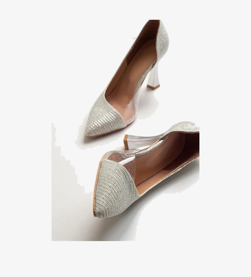 Luvi Shoes Siyah Kadın Stiletto 101-653 - Görsel 1