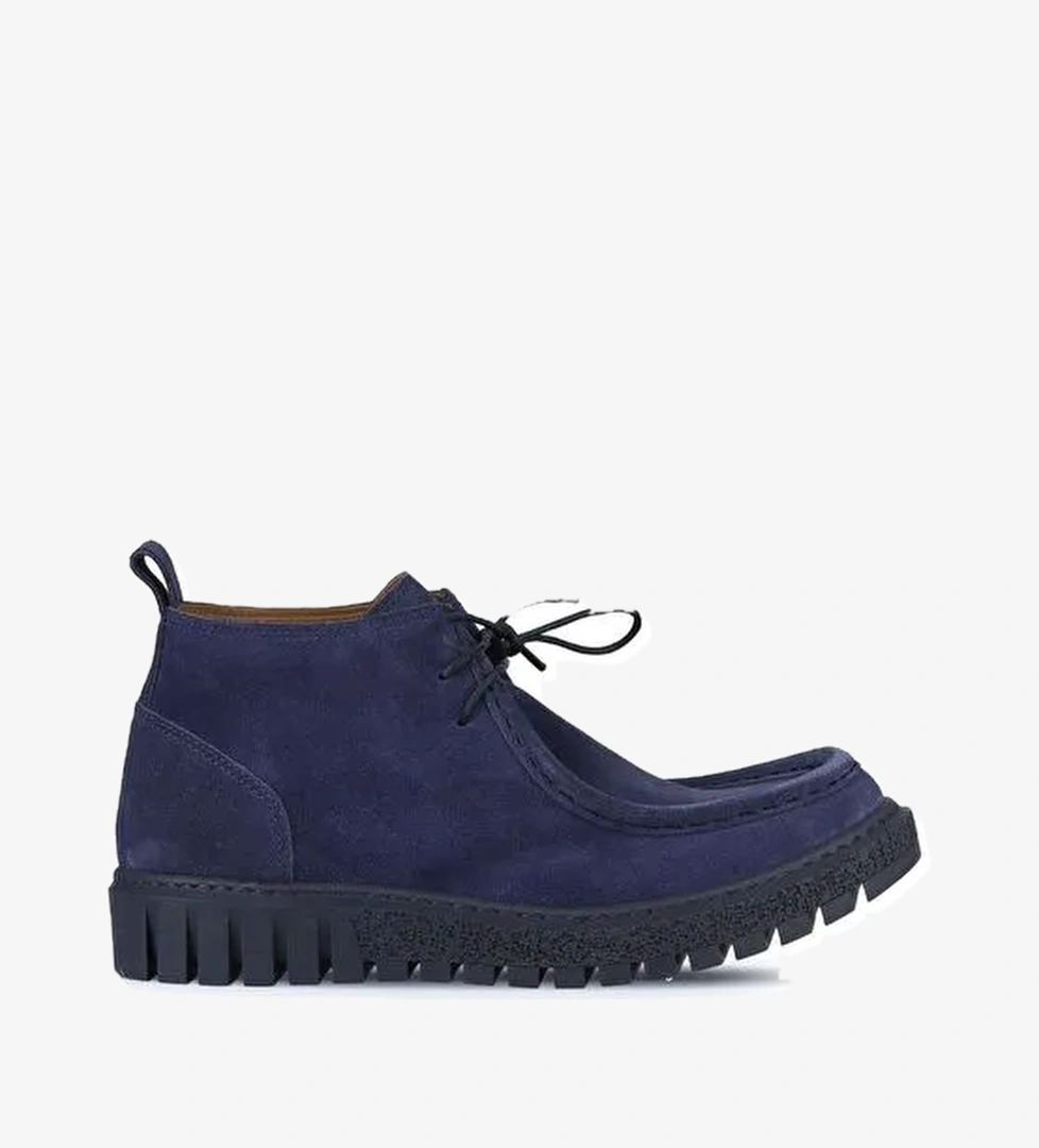 Bueno Shoes Lacivert Süet Kadın Bot 01wz5206 - Görsel 1