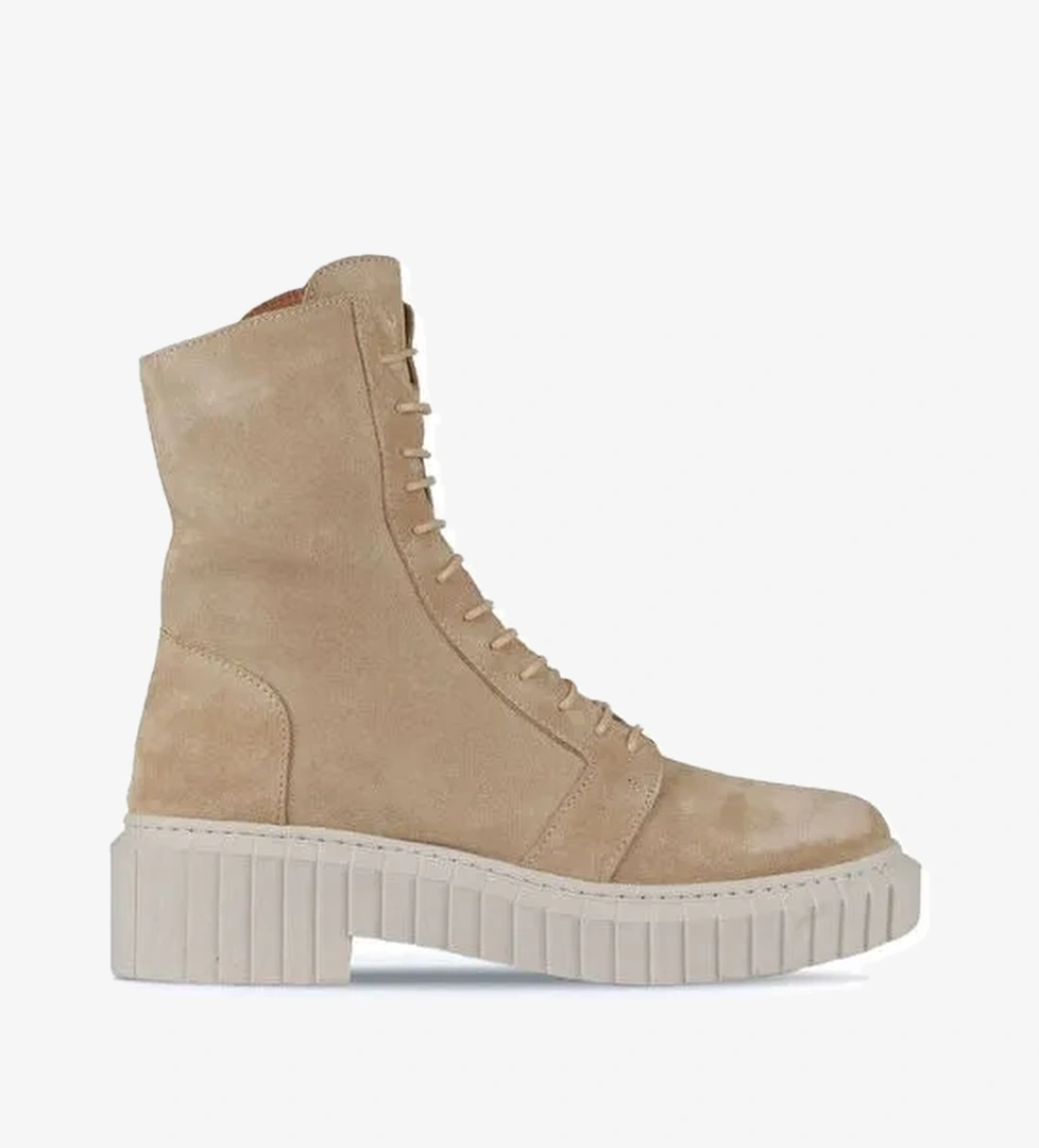 Bueno Shoes Taba Açık Süet Kadın Bot 01wz6307 - Görsel 1