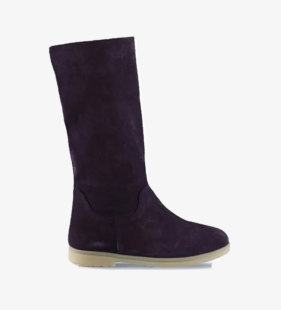 Bueno Shoes Mor Süet Kadın Düz Çizme 01wt3306 - Görsel 1