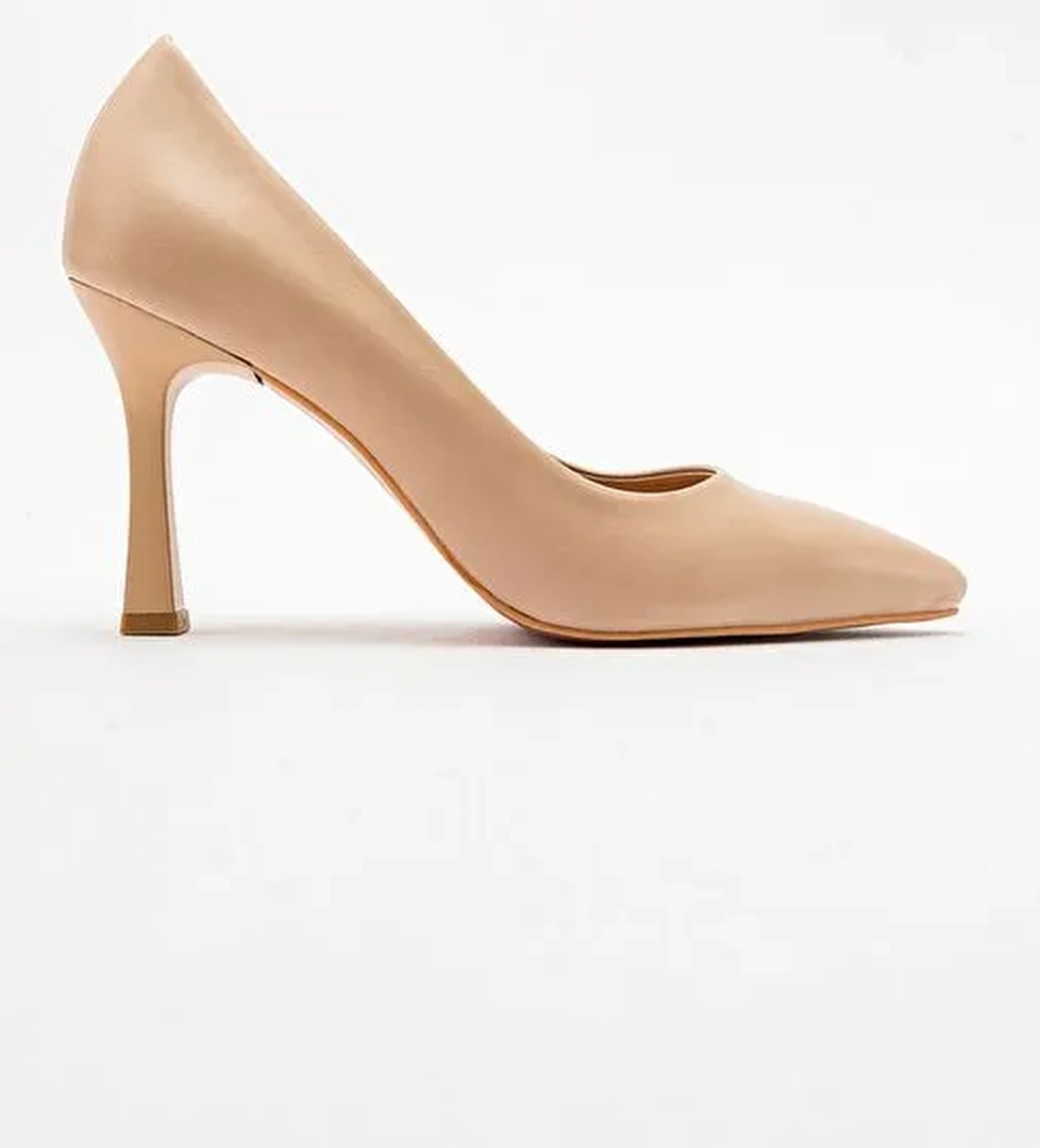 Luvi Shoes Kahverengi Kadın Stiletto 101-820 - Görsel 1