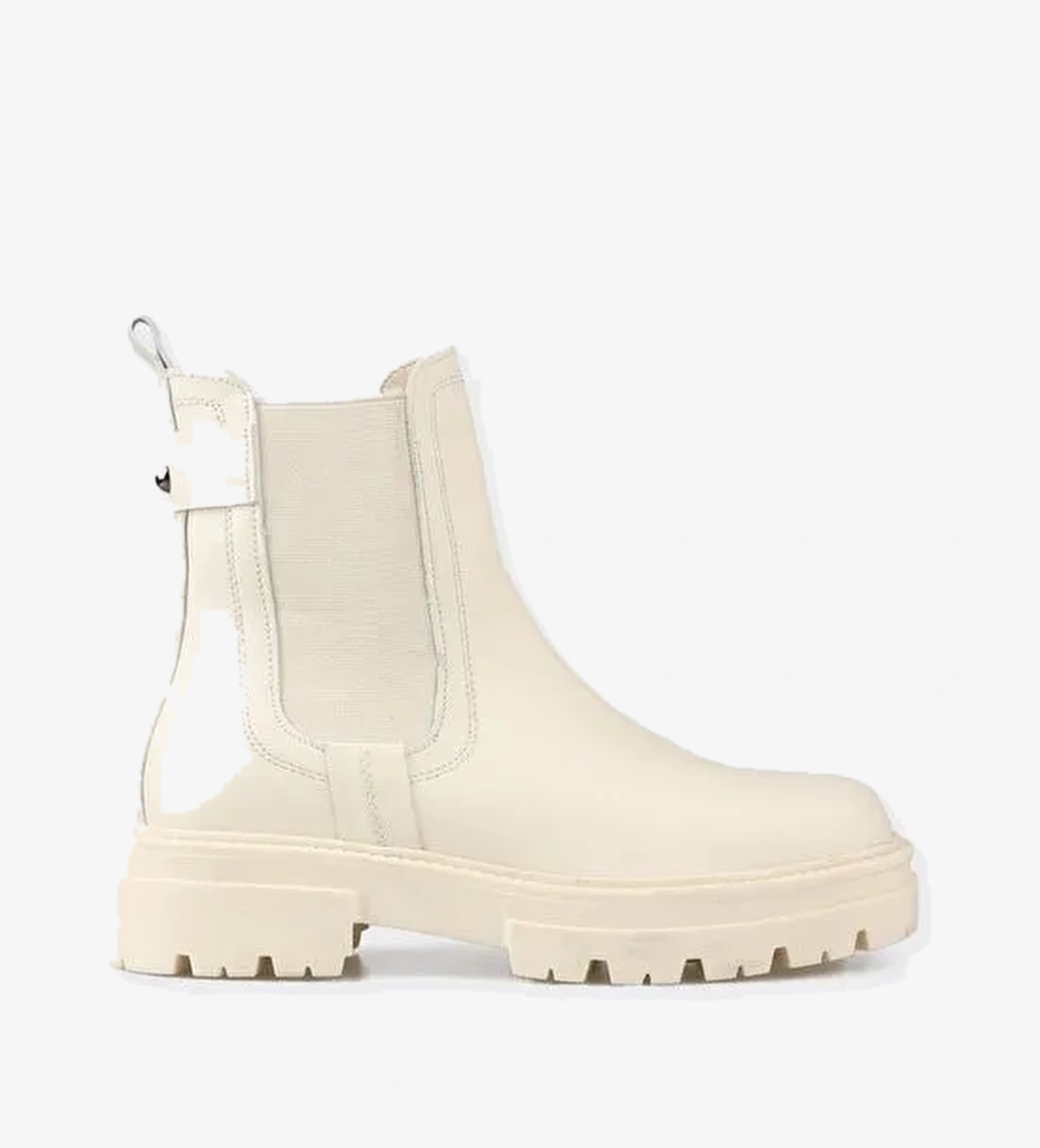 Bej Deri Kadın Günlük Bot - Görsel 1