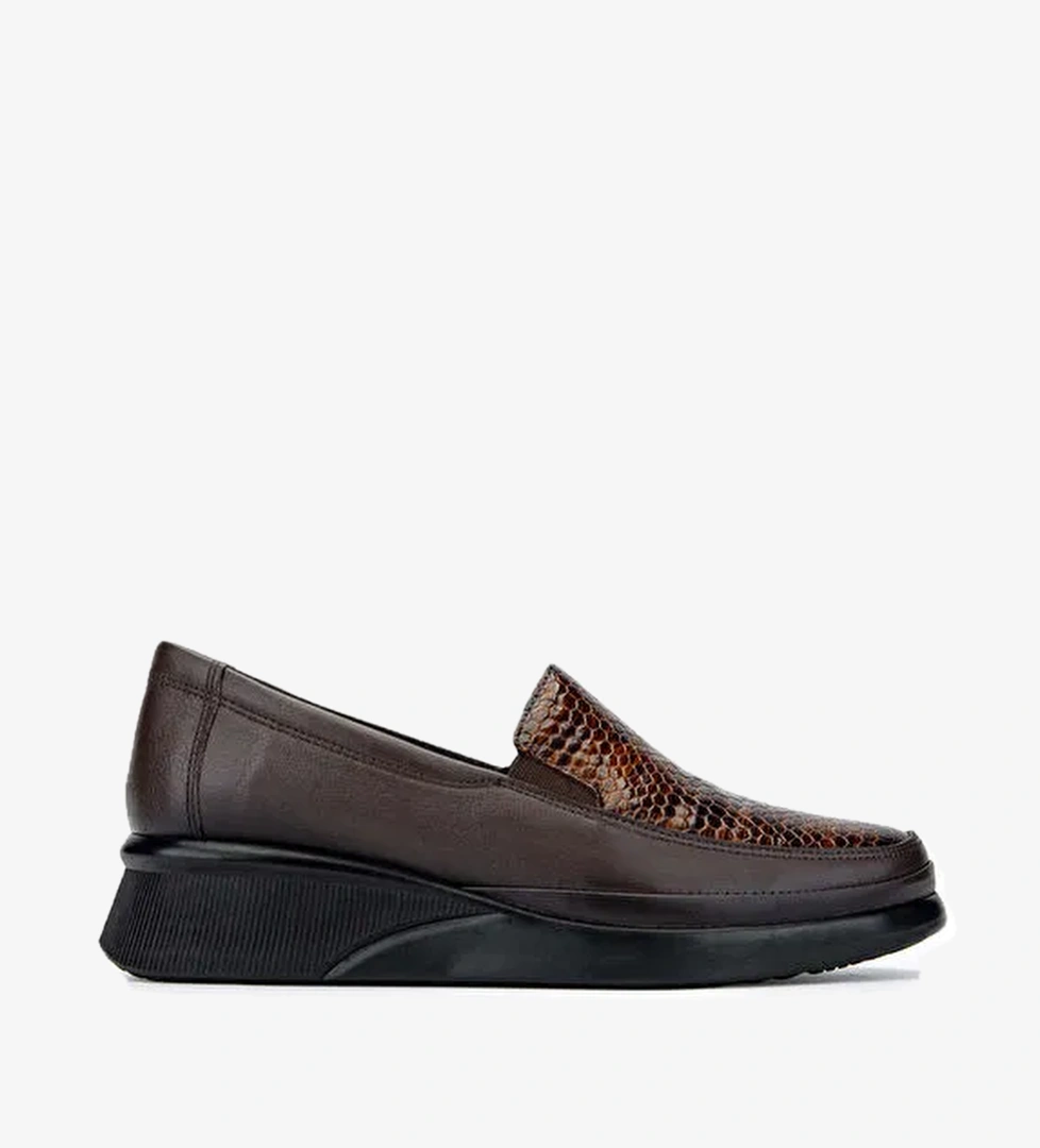 Tamer Tanca Siyah Kadın Deri Günlük Ayakkabı 1065 203-506-01 BN AYK SK24-25 - Görsel 1