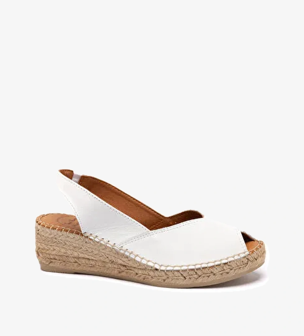 BERNIA-P Kadın Sandalet Bernia-P Toni Pons White (Blanc) - Görsel 1