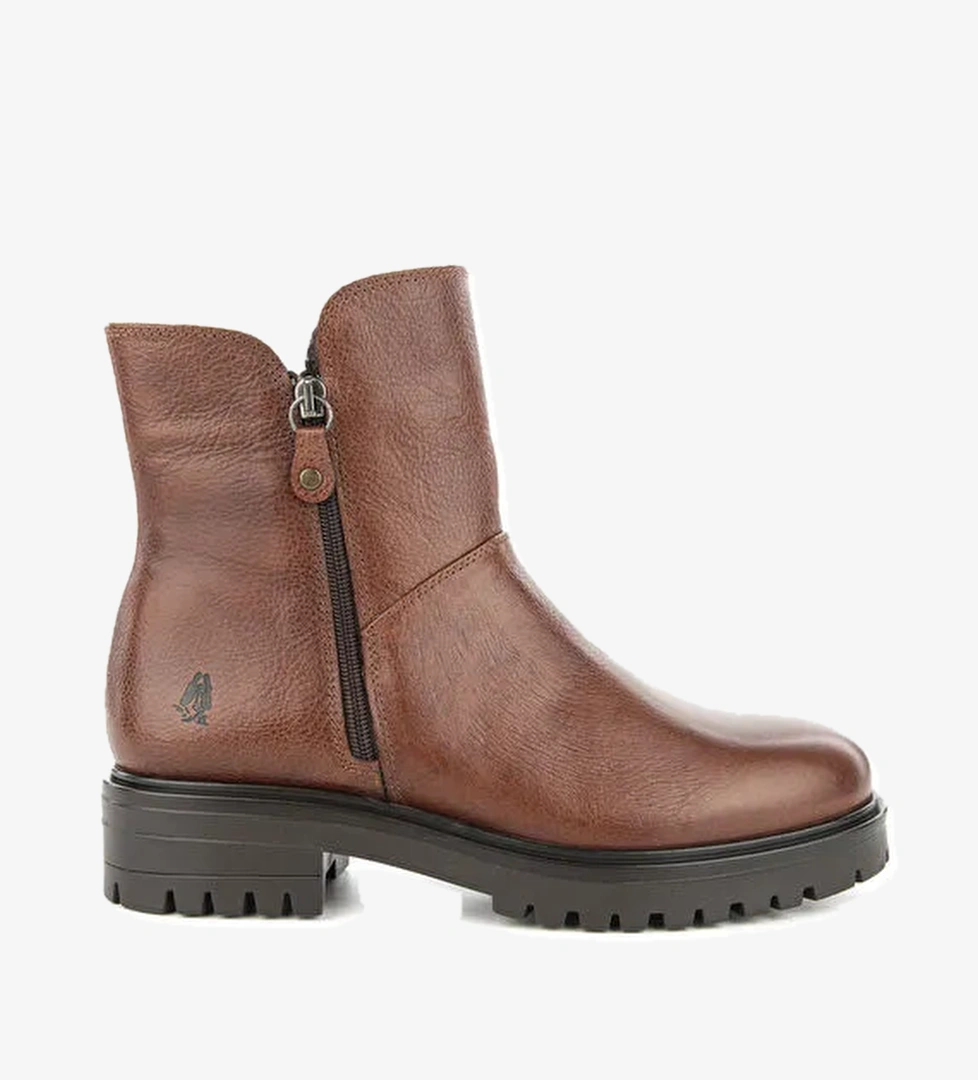 Hush Puppies Taba Kadın Deri Bot 725029-014 - Görsel 1