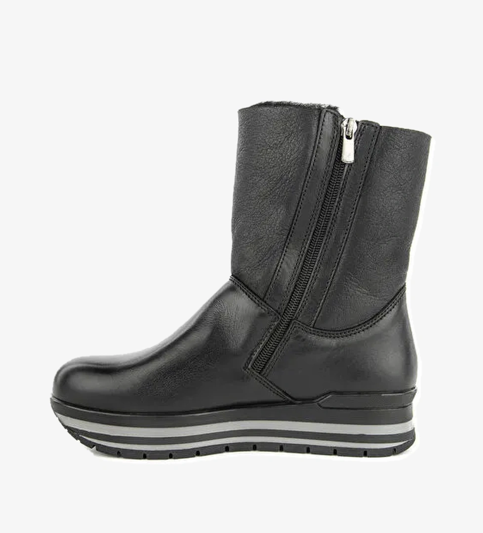 Hush Puppies Siyah Kadın Deri Bot 725014-001 - Görsel 1