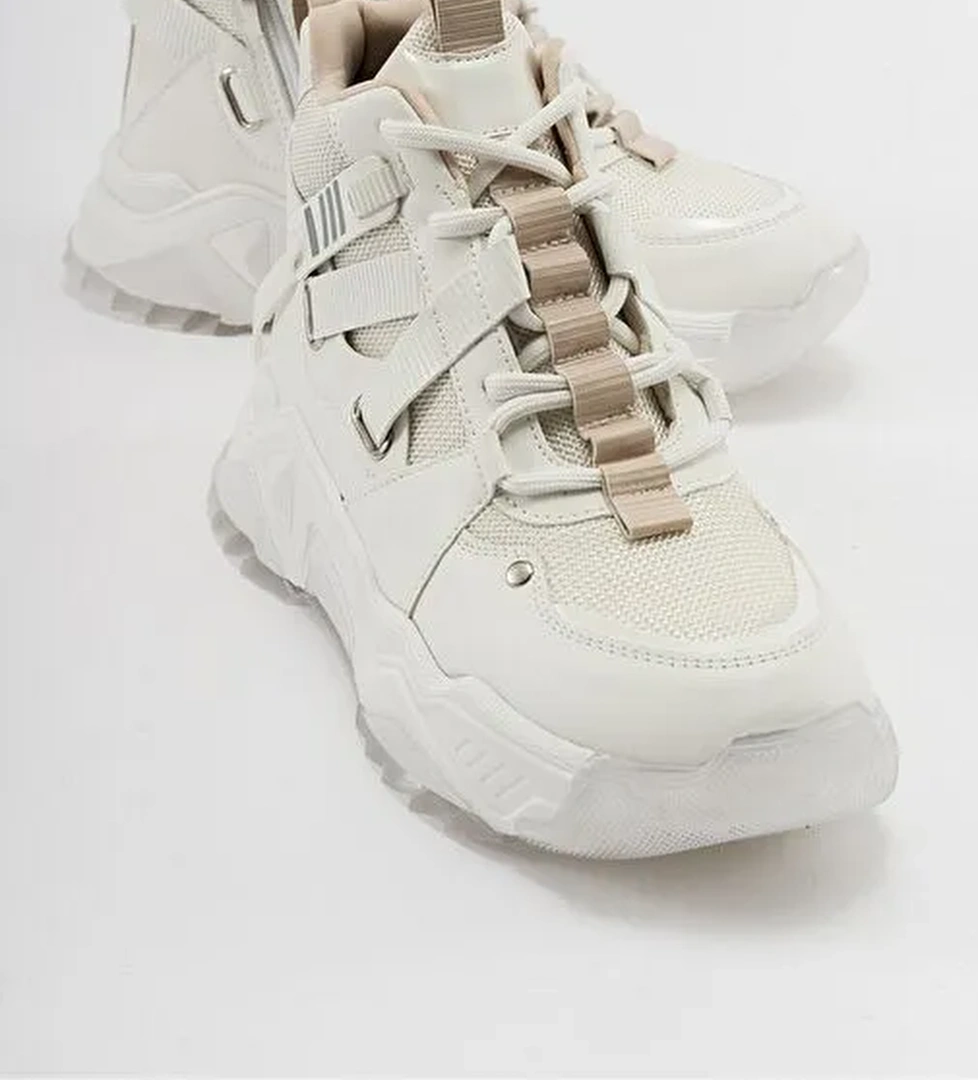 CLARA Beyaz Kadın Spor Bot - Görsel 1