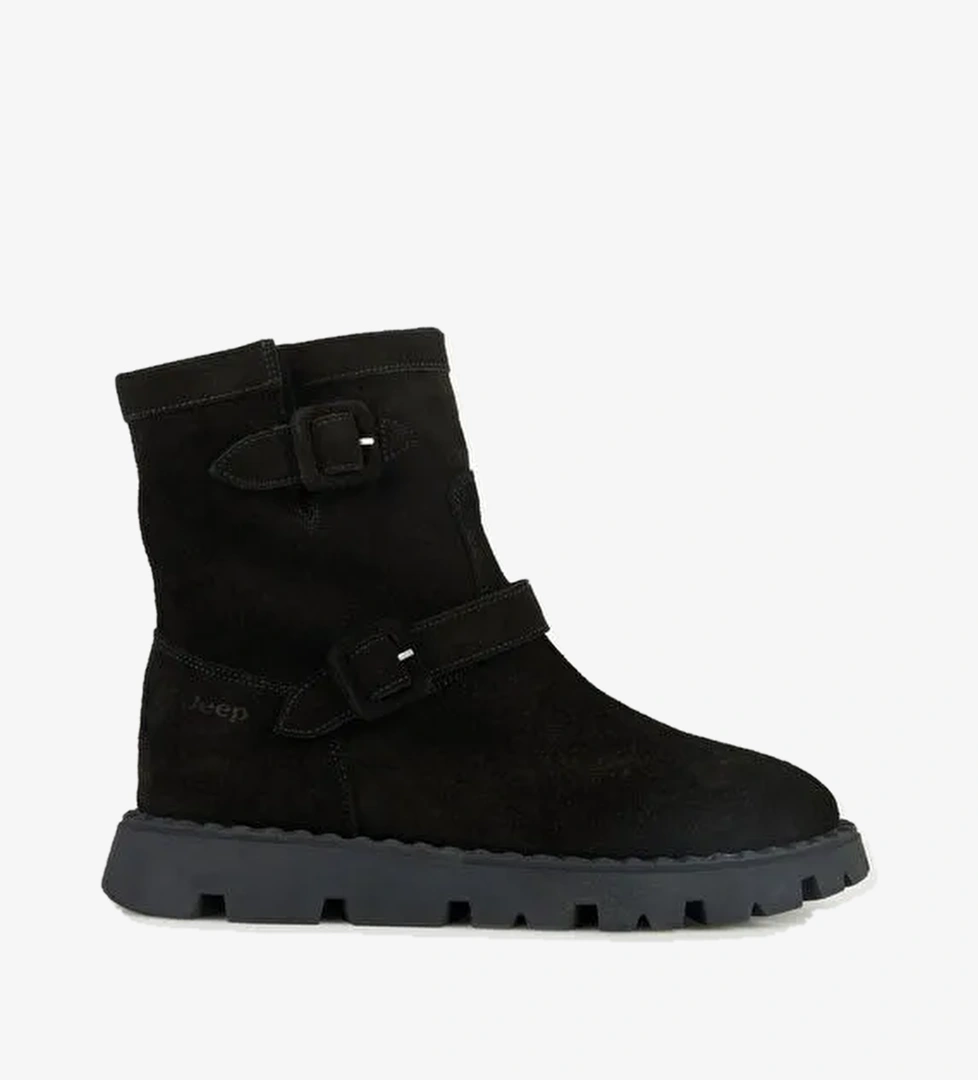 Jeep Jeep Siyah Kadın Süet + Deri Bot D-TATU model görseli