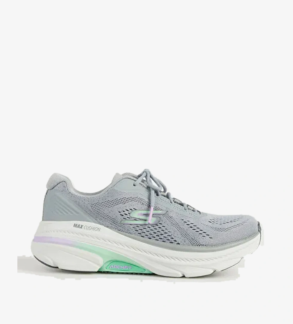 Skechers 128941 GYMN MAX CUSHİONİNG ARCH FİT Gri Kadın Koşu Ayakkabısı - Görsel 1
