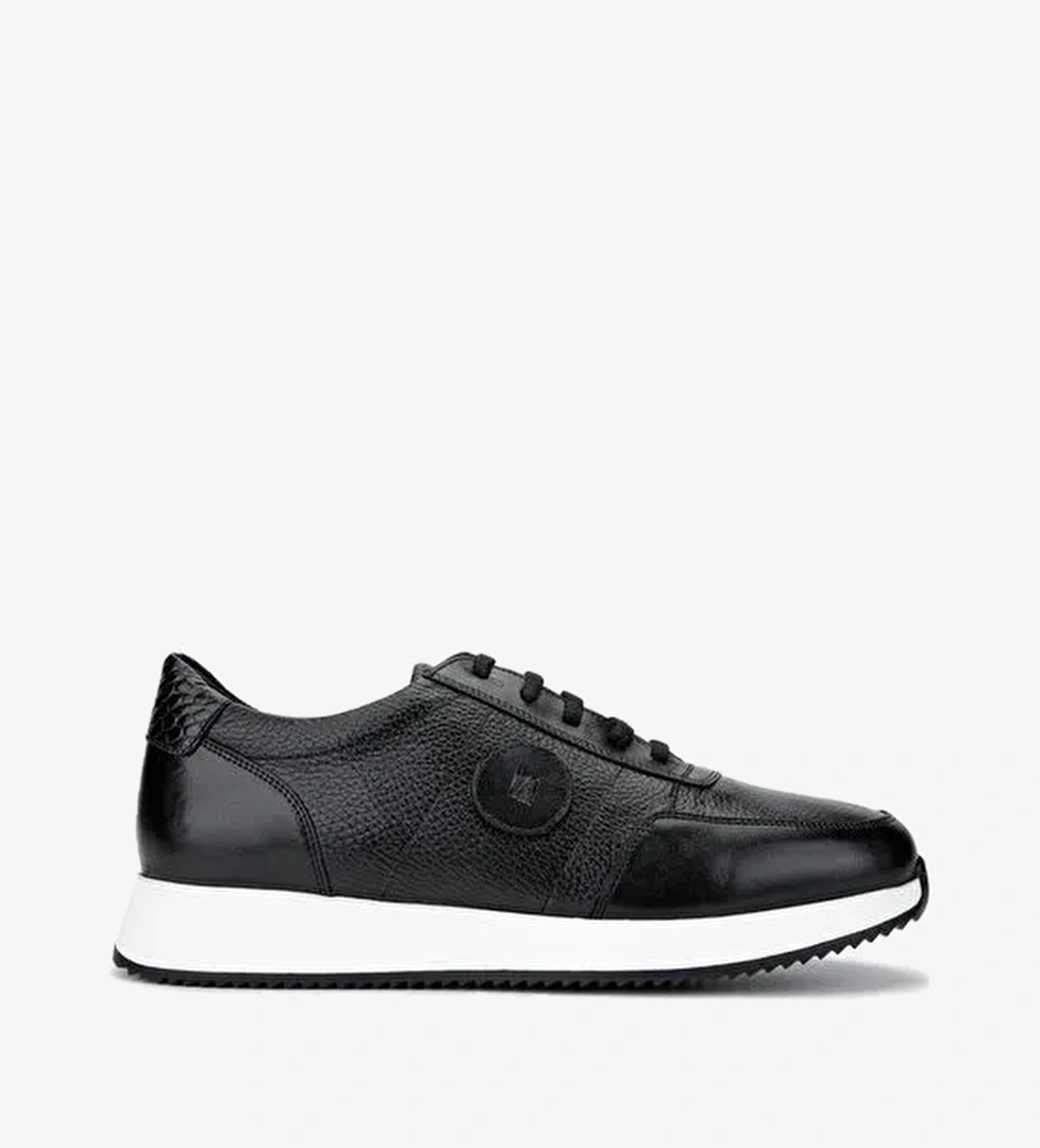Valmenti Kahverengi Erkek Deri Sneaker 537 3567 ERK AYK SK24-25 - Görsel 1