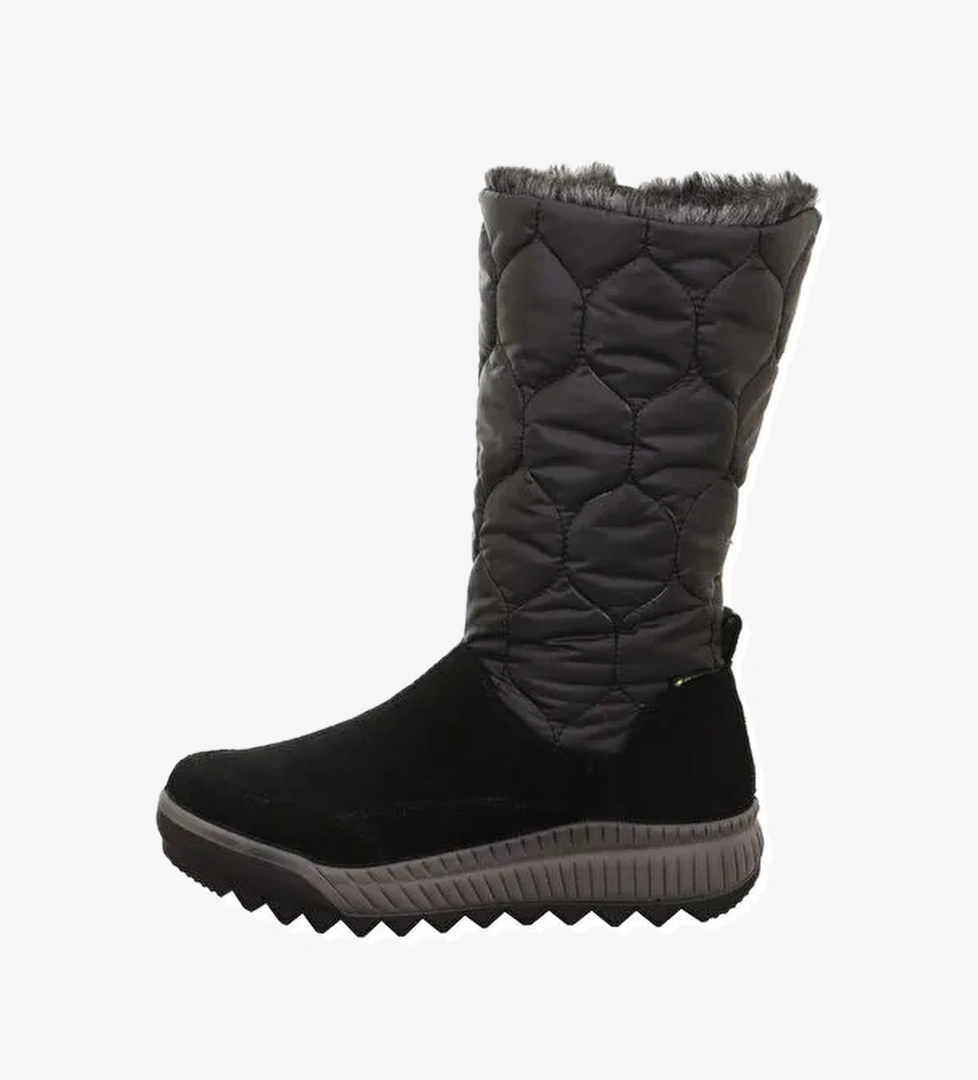 Legero Legero Siyah Kadın Süet Kar Botu 2-000281 model görseli