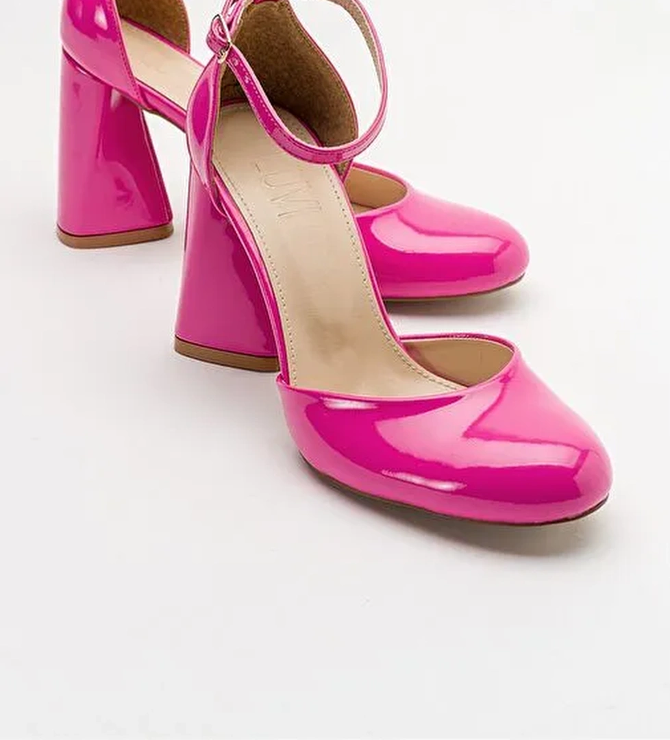 Luvi Shoes Siyah Kadın Topuklu Ayakkabı 71-7062 - Görsel 1