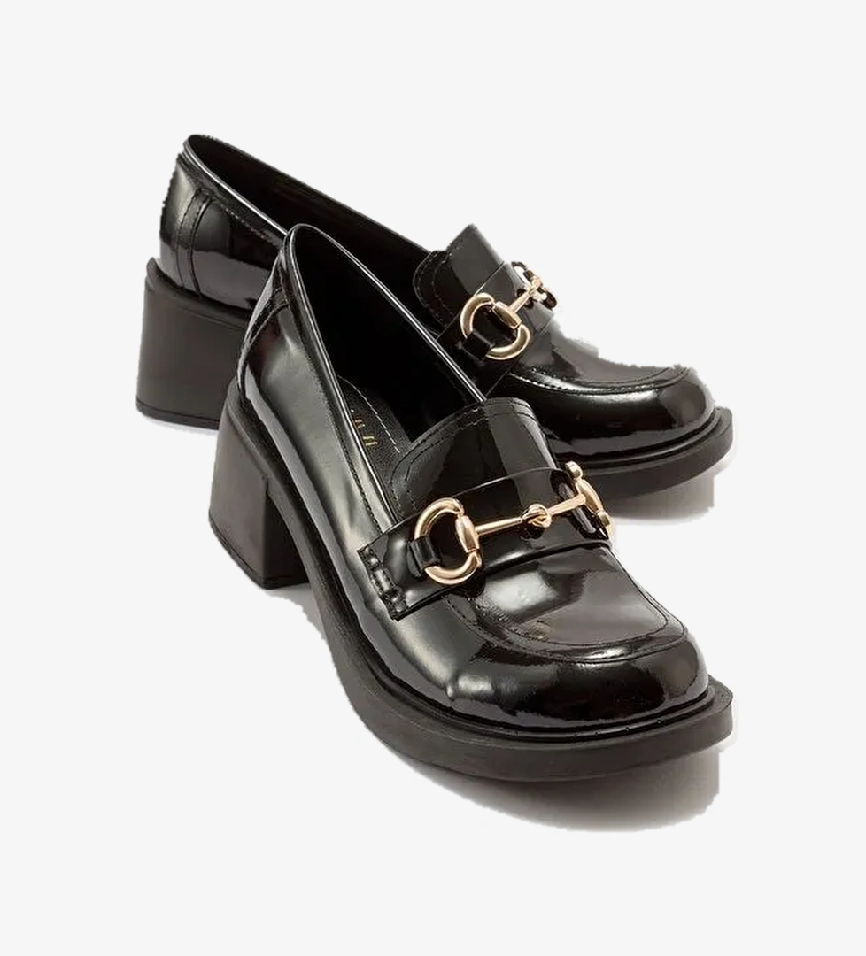 SONO Siyah Rugan Kadın Ayakkabı - Görsel 1